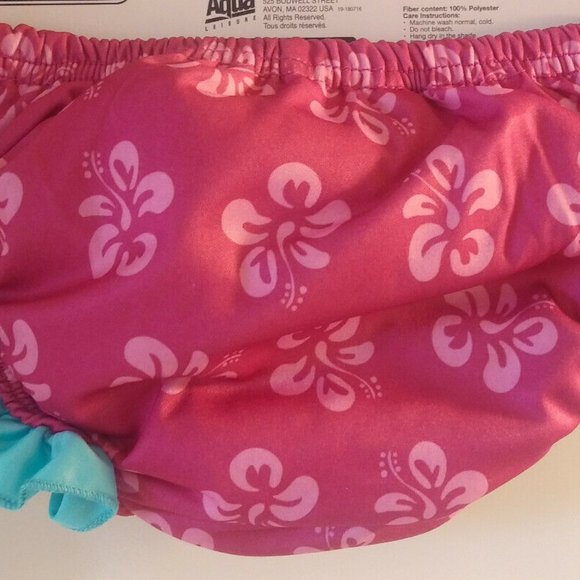Girls Swim Diaper Pink - Picture 5 of 8